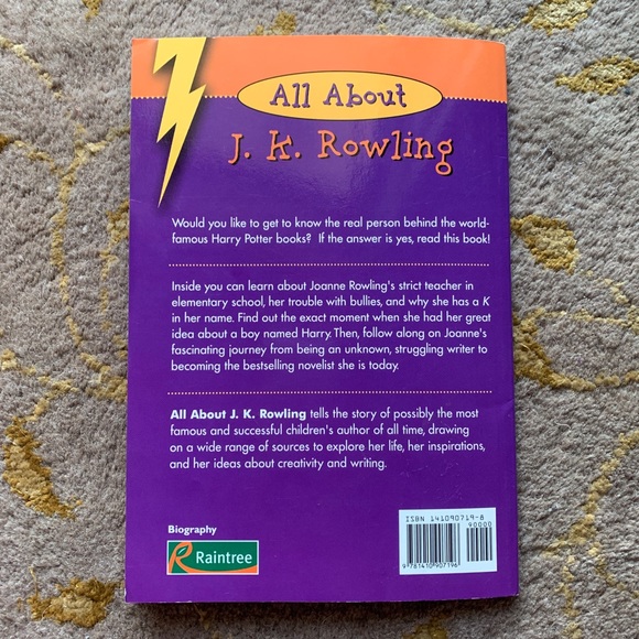 All About J. K. Rowling (book) by Shaun McCarthy - Picture 4 of 4